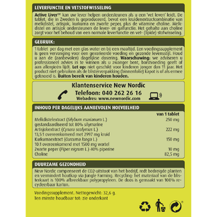 New Nordic Active Liver Tabletten 30TB