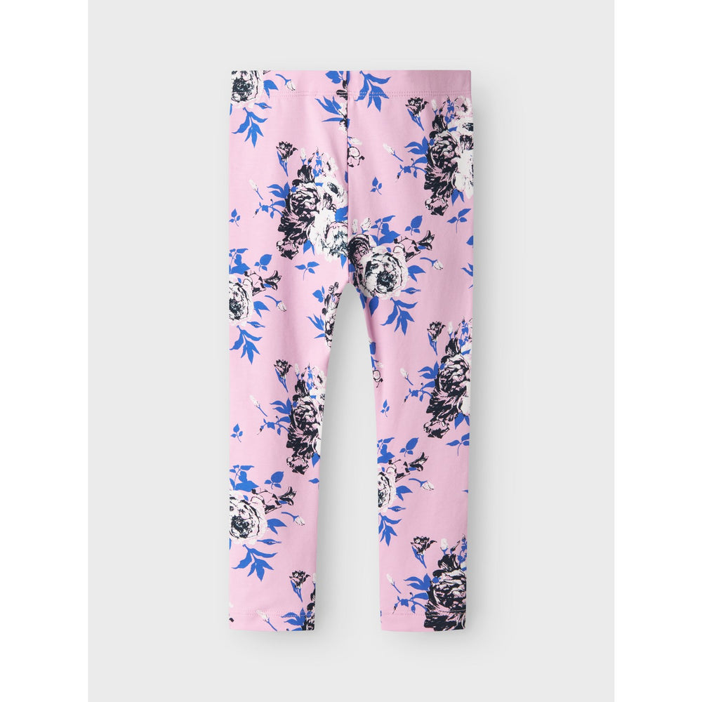 Køb Name It Pastel Lavender Big Flowers Vivian AOP Leggings