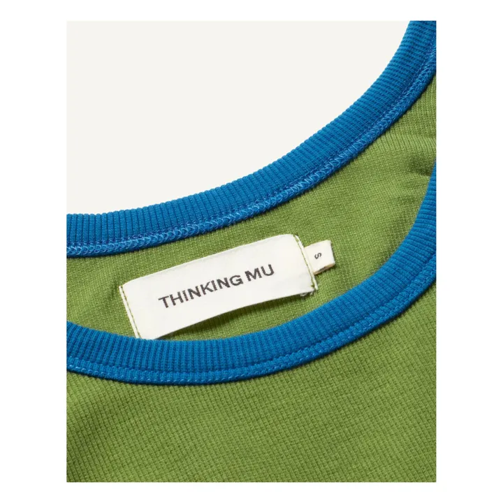 Thinking Mu Top Harriet Coton Bio | Vert