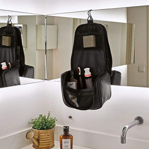 Aodaci ATB002 - Trousse de toilette Shanghai Cuir recyclé