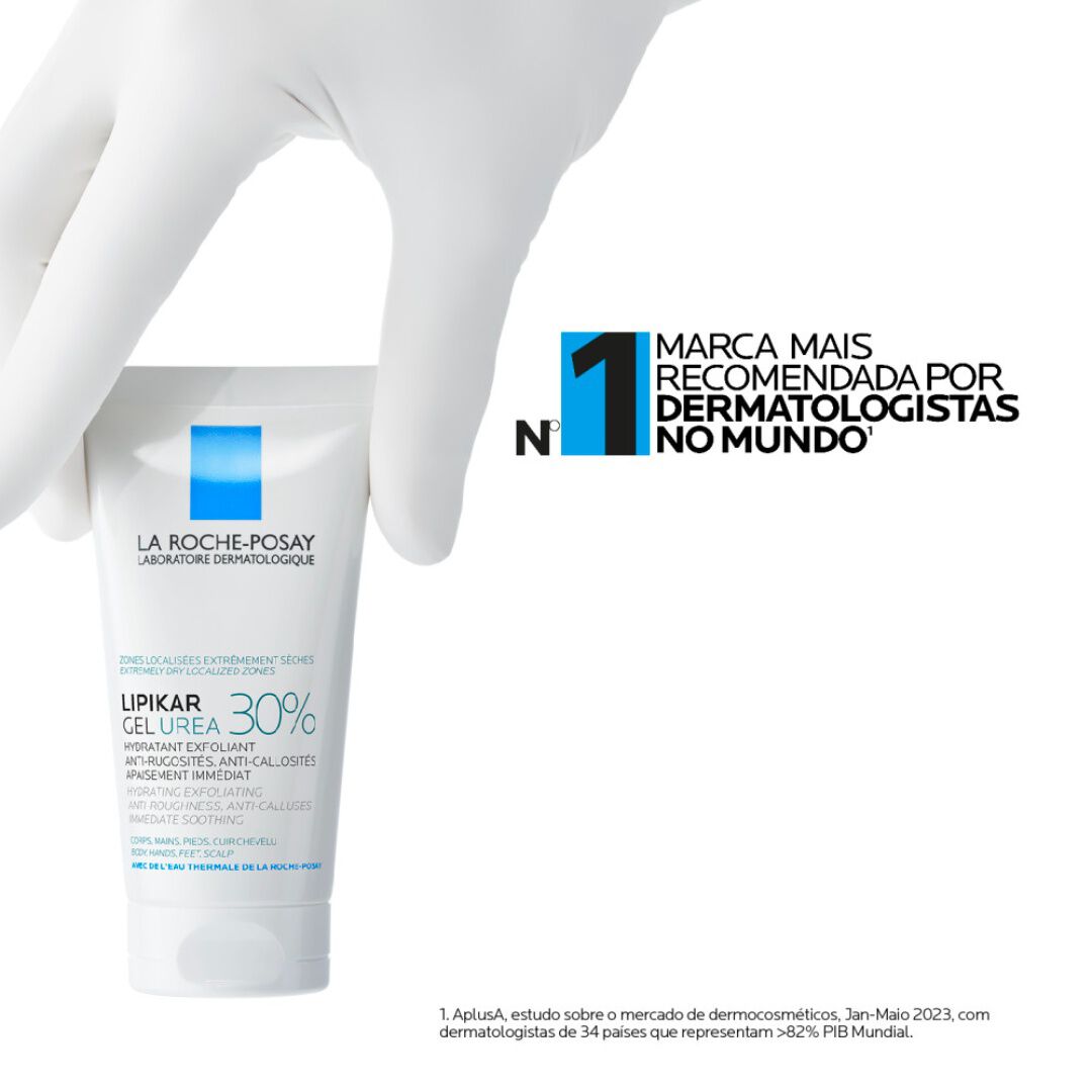 LA ROCHE POSAY  Lipikar Gel Urea 30% - Gel Hidratante com Ureia - 50ml