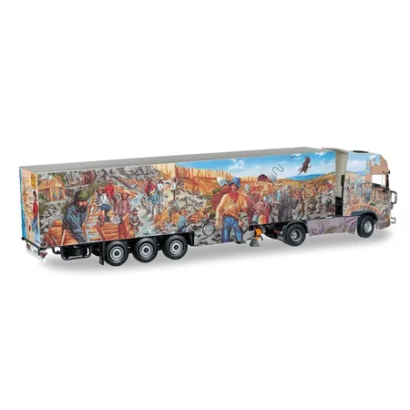 Herpa - DAF XF 95 SSC Kühlkoffer-SattelzugHerpa präsentiert Weltgeschichte Nr.2