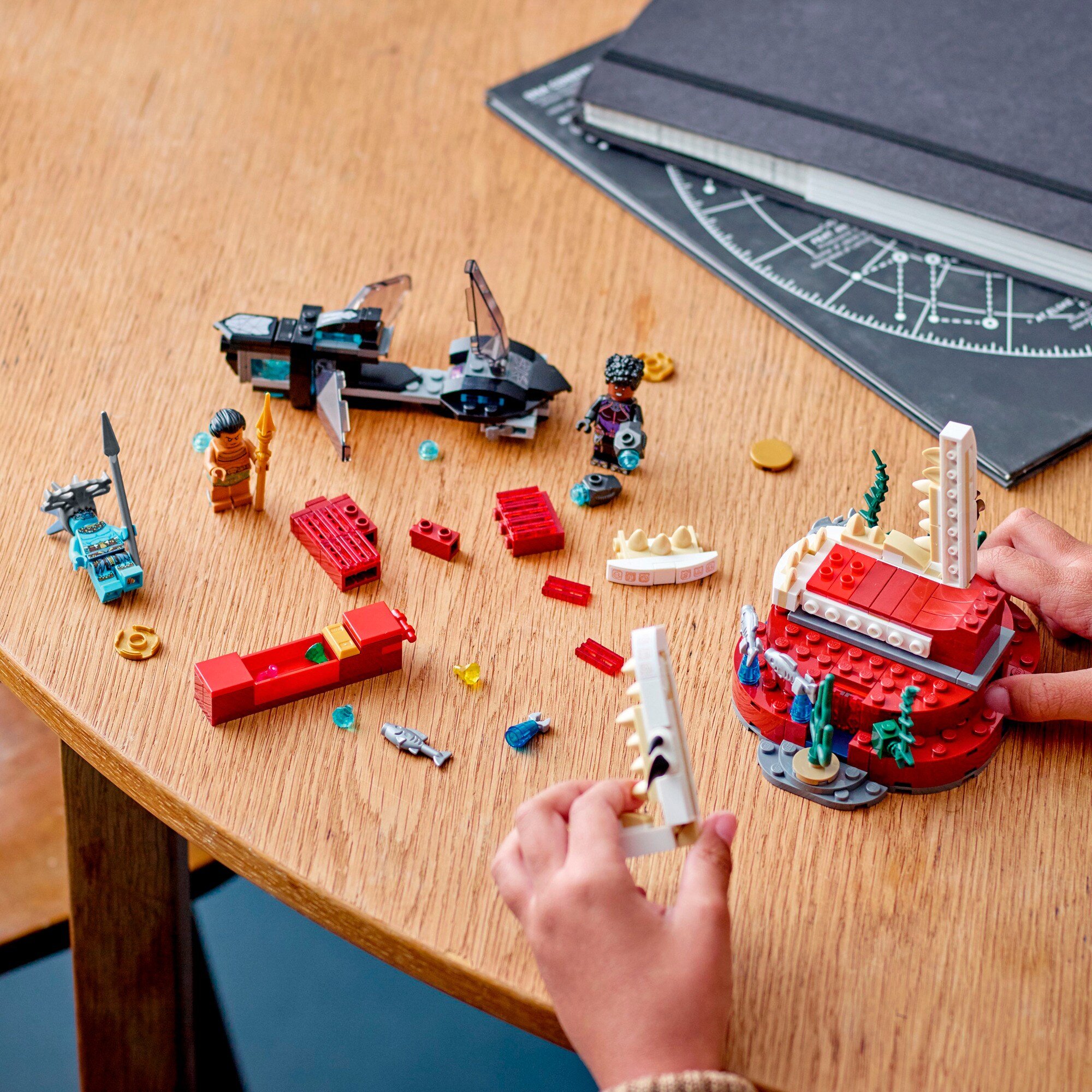 LEGO Konstruktionsspielzeug Marvel Super Heroes König Namors Thronsaal
