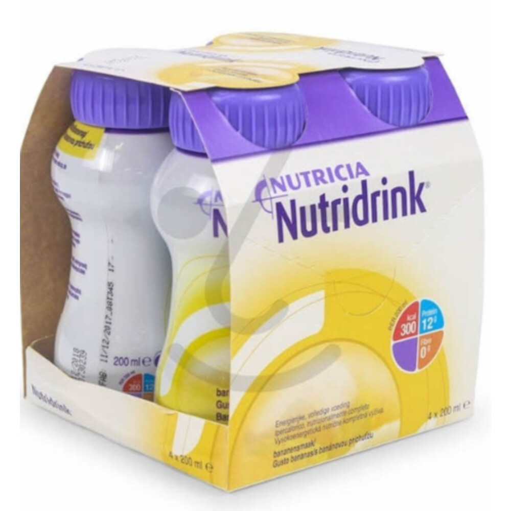 3x Nutricia Nutridrink Banaan4 x 200 ml