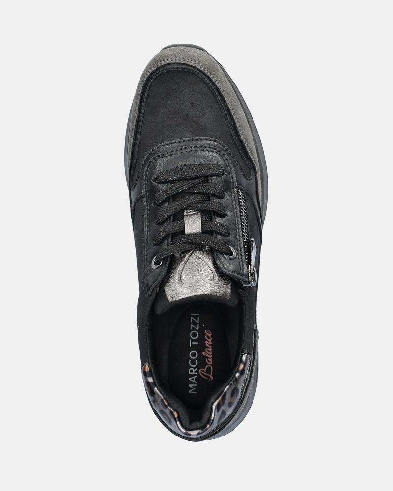 Marco Tozzi Lage sneakers  - zwart