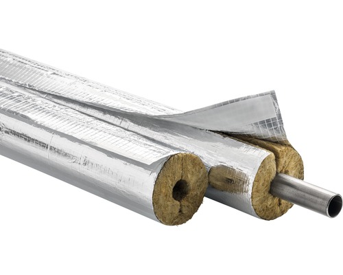 Climatube®Wool 15-20 1m aluminium gelamineerde buisisolatie