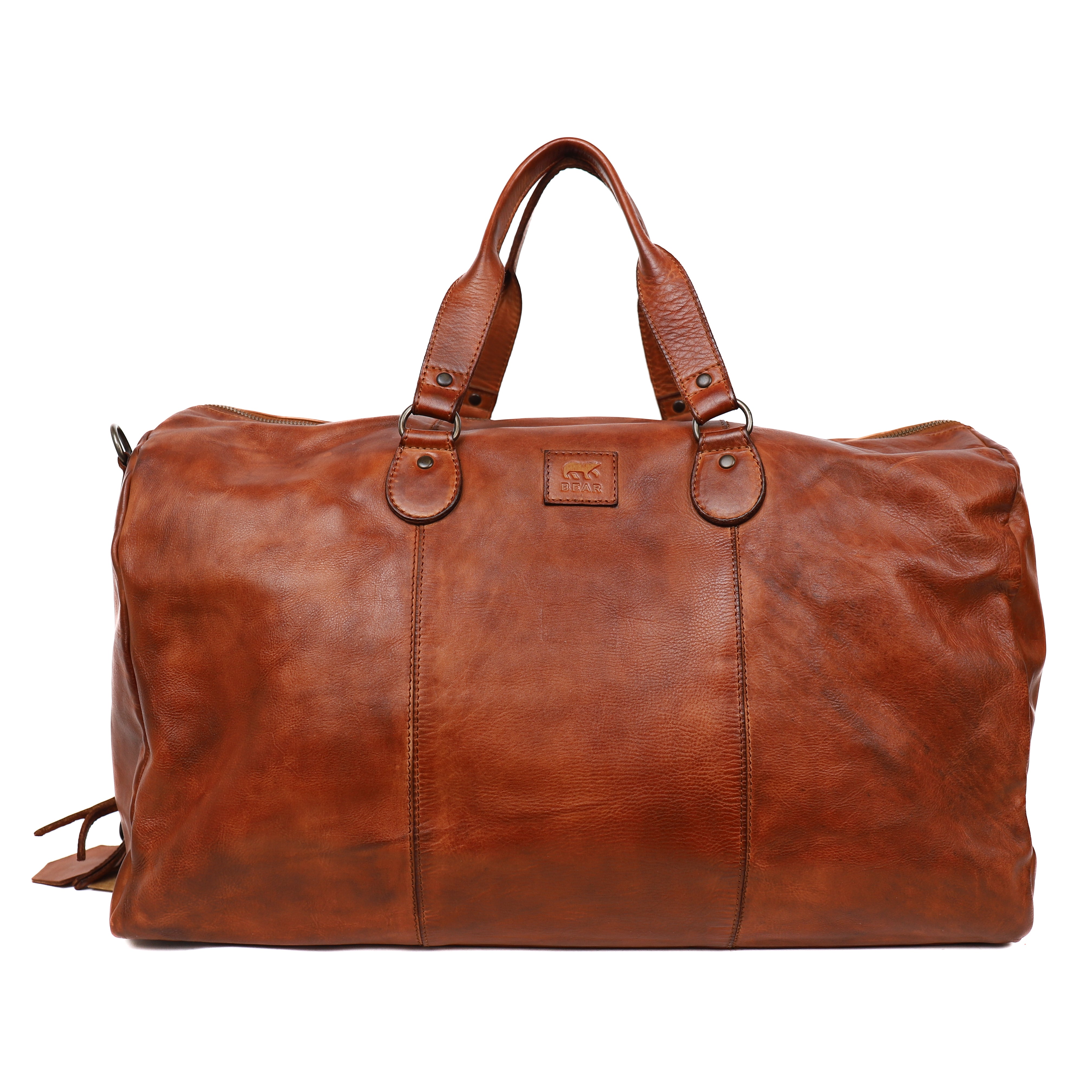 Weekendtas 'Lucien' cognac Cognac