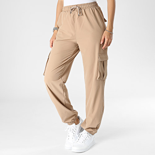 Pantalon Cargo Femme Kirby Camel