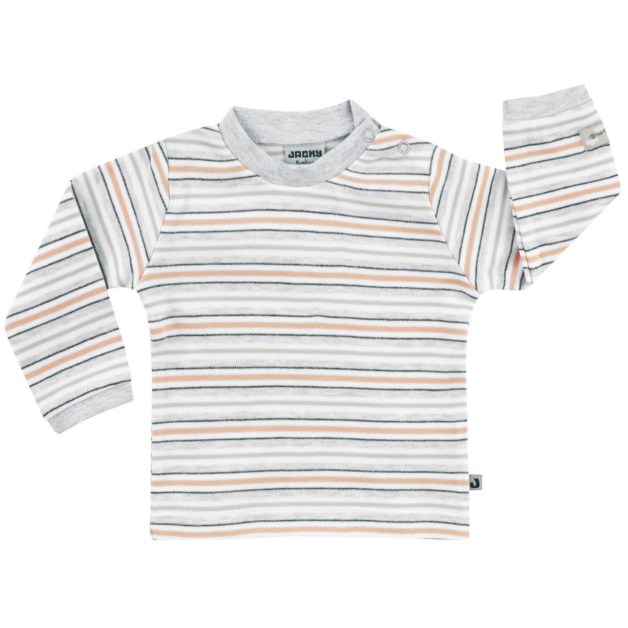 JACKY Lama Ringel-Shirt langarm offwhite Ringel