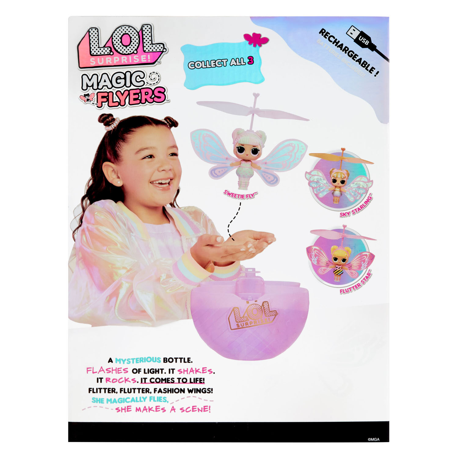 L.O.L. Surprise Magic Wishies Flying Tot - Lila