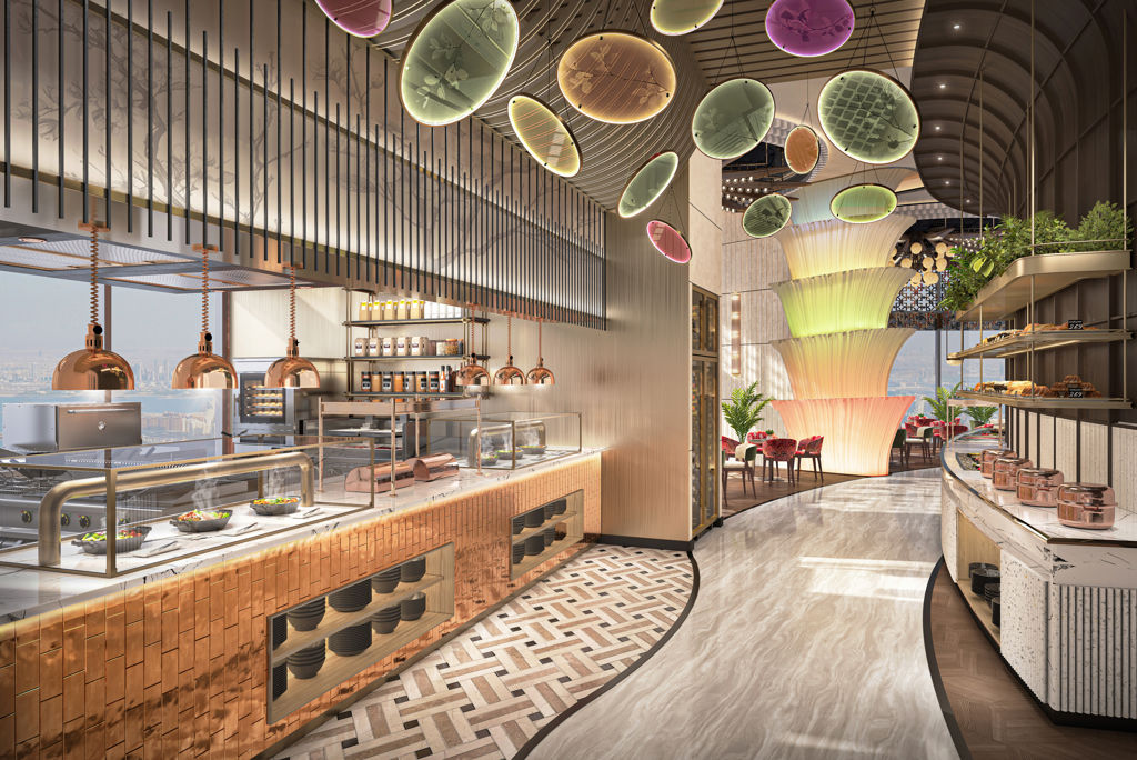 Ciel Dubai Marina Logies en ontbijt - Hotel