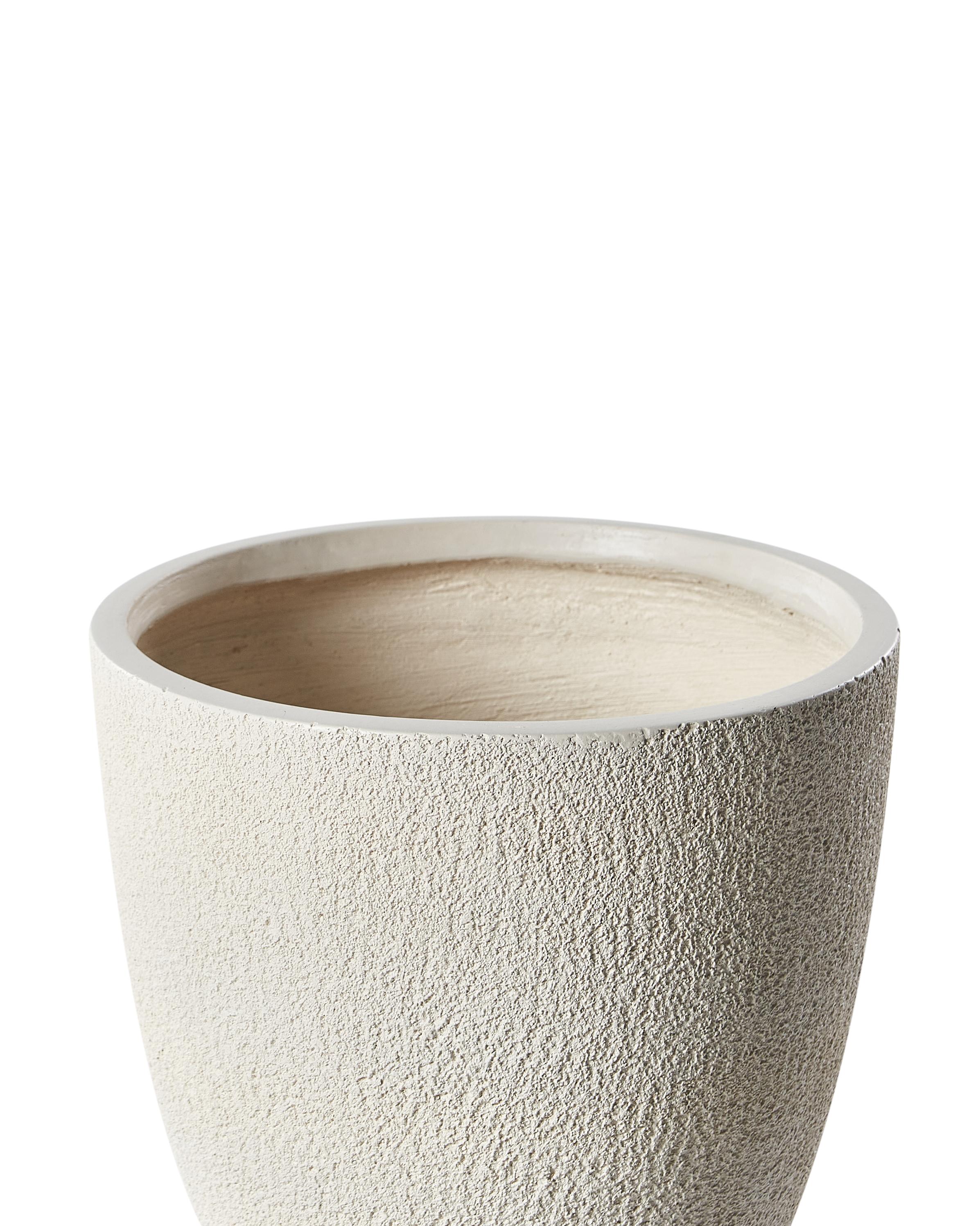 Bloempot KANNIA 36 cm Gebroken wit