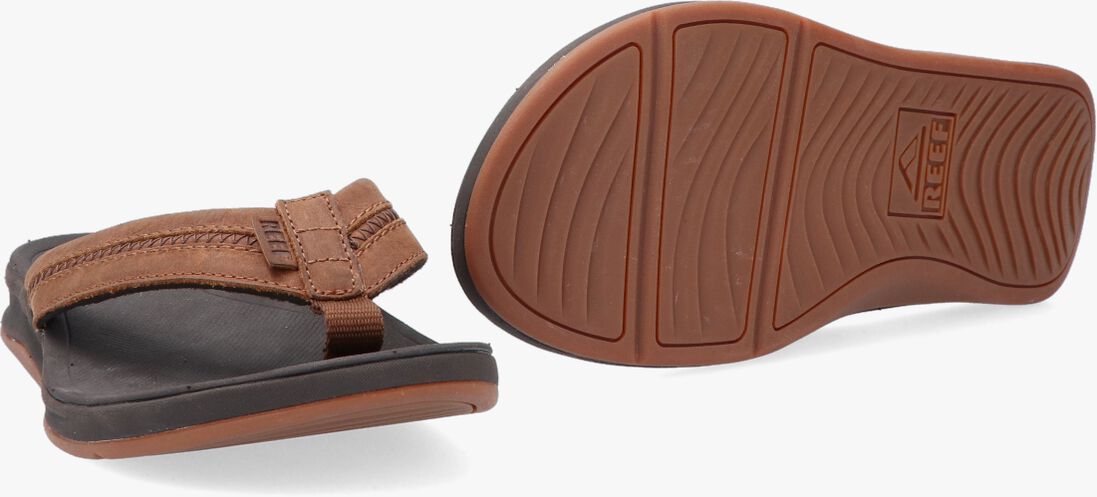 REEF bruine reef teenslippers ortho bounce coast men