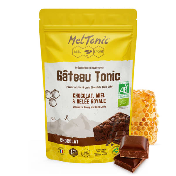 Préparations énergétiques MELTONIC GATEAU TONIC BIO MIEL & CHOCOLAT 350G
