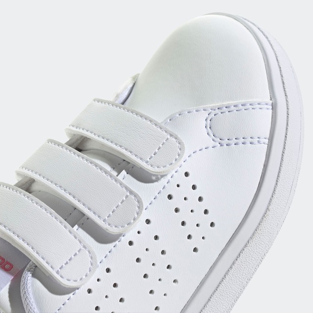 adidas Sportswear Klettschuh »ADVANTAGE BASE 2.0 KIDS«  Design auf den Spuren des adidas Stan Smith
