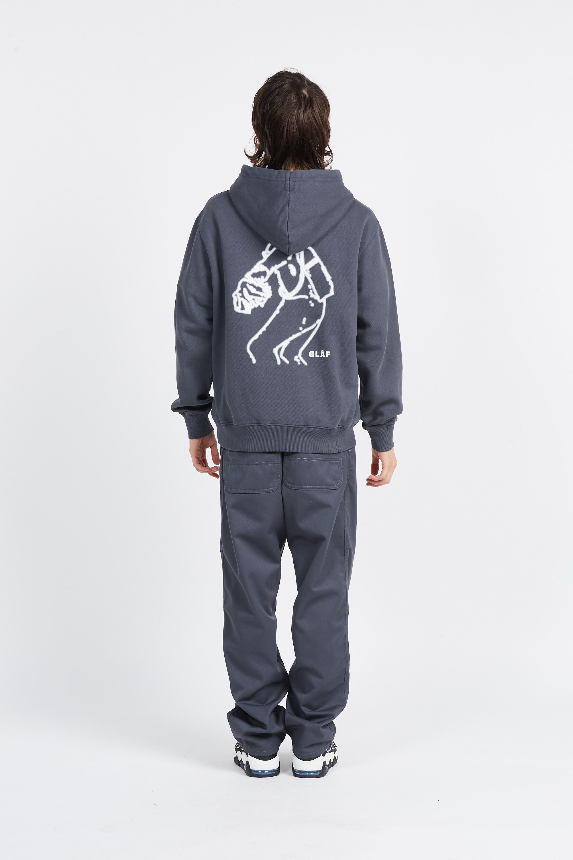 OLAF Hoodie DIVER HOODIE Gris