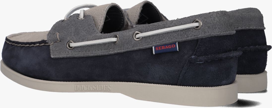 SEBAGO blauwe sebago veterschoenen docksides