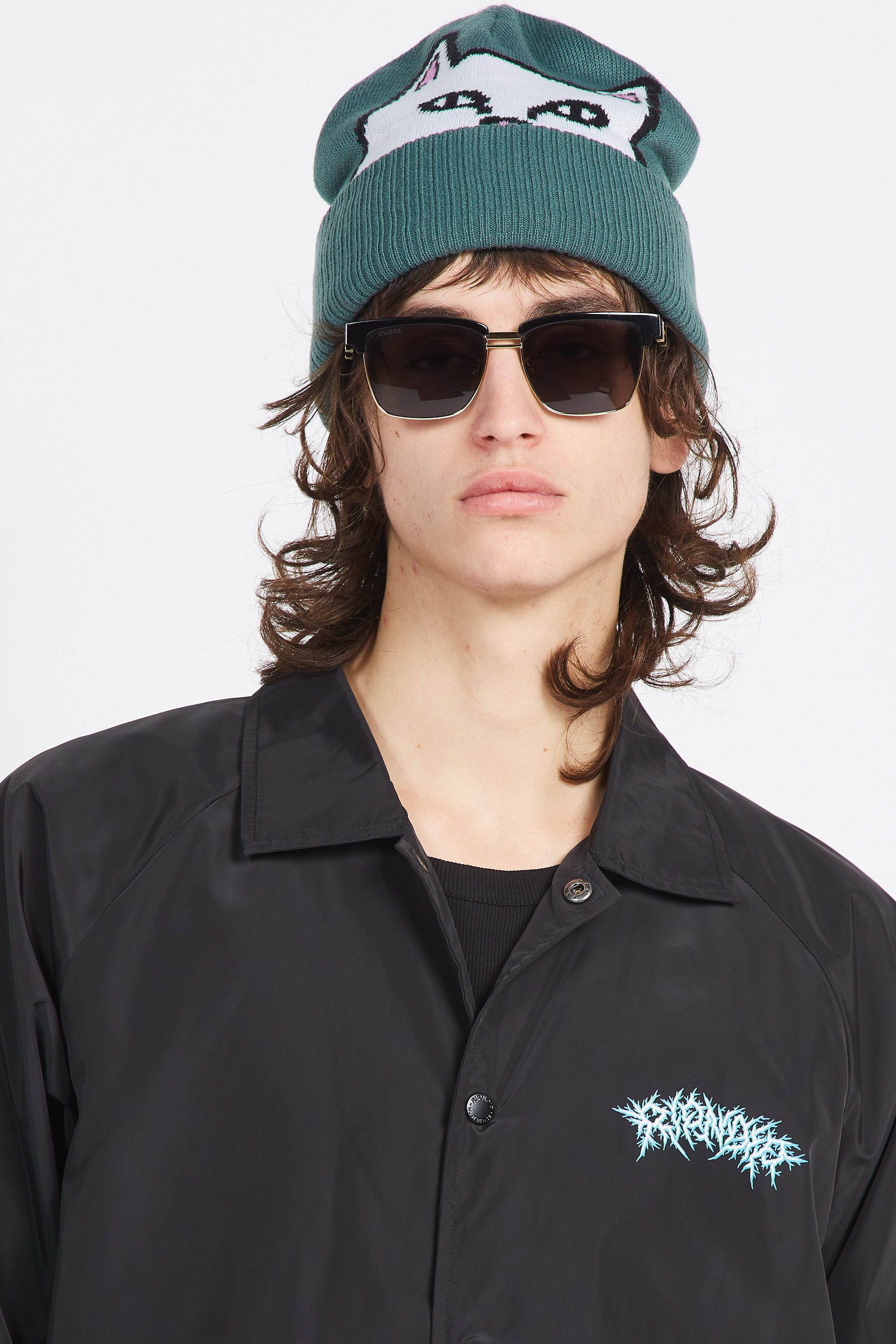 RIPNDIP Bonnet PEEKING NERMAN Vert