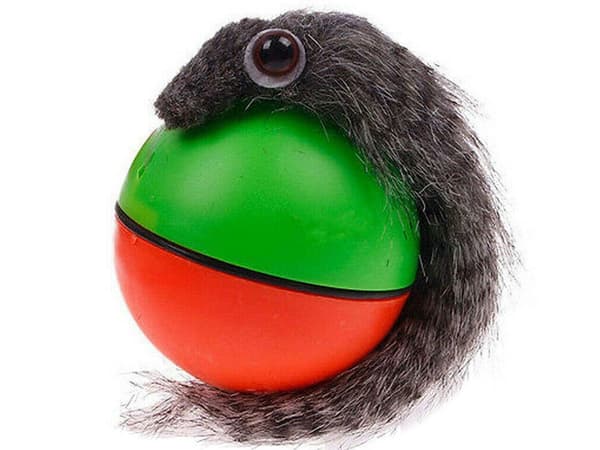 Elektrisk Katteleke / Leke for Katt - Rullende Ball med Ilder