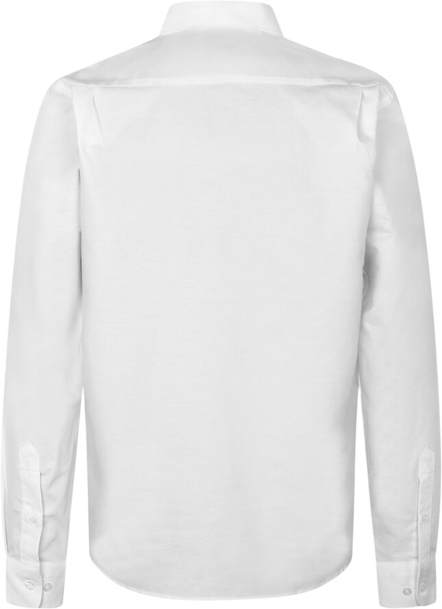 Mads Nørgaard - Copenhagen Cotton Oxford Sune Shirt BD Hvid