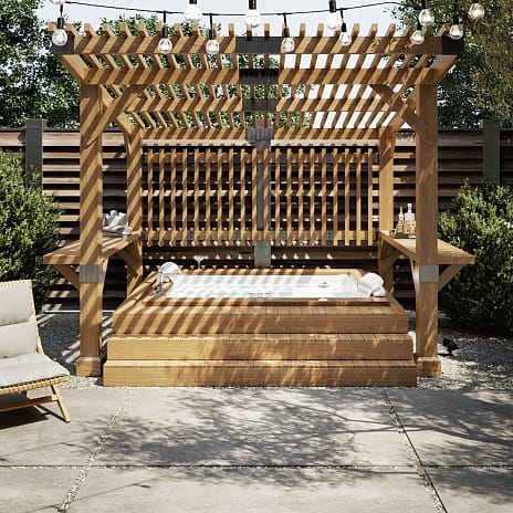 Pergola Krone 309 cm x 274 cm