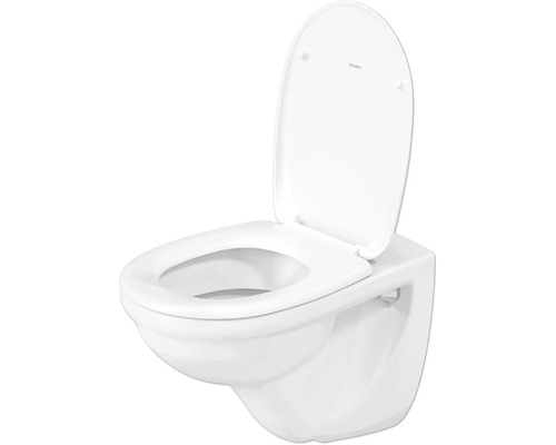 DURAVIT wandcloset D-Code, diepspoel, met rand, glanzend wit, zonder toiletzitting 184090000