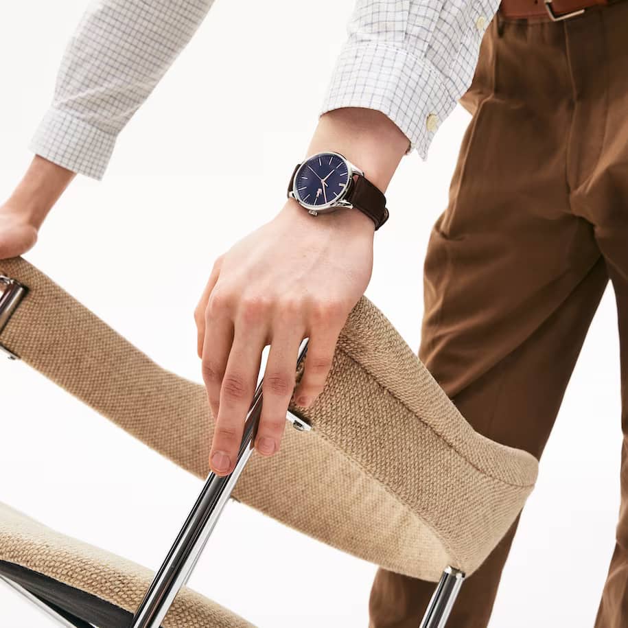 Montre Vienna 3 aiguilles Montres - Blanc - Lacoste - Homme