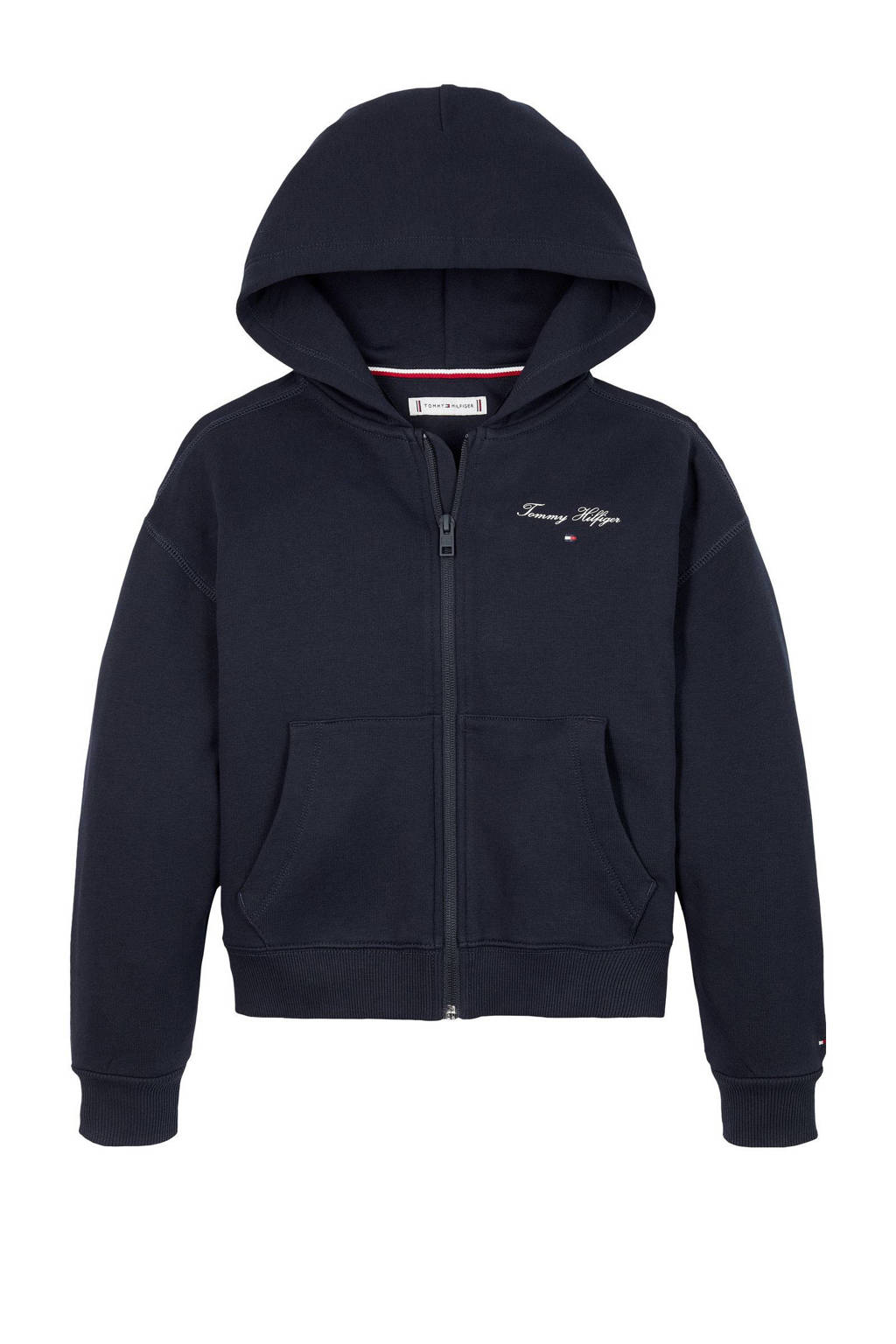 Tommy Hilfiger sweatvest blauw