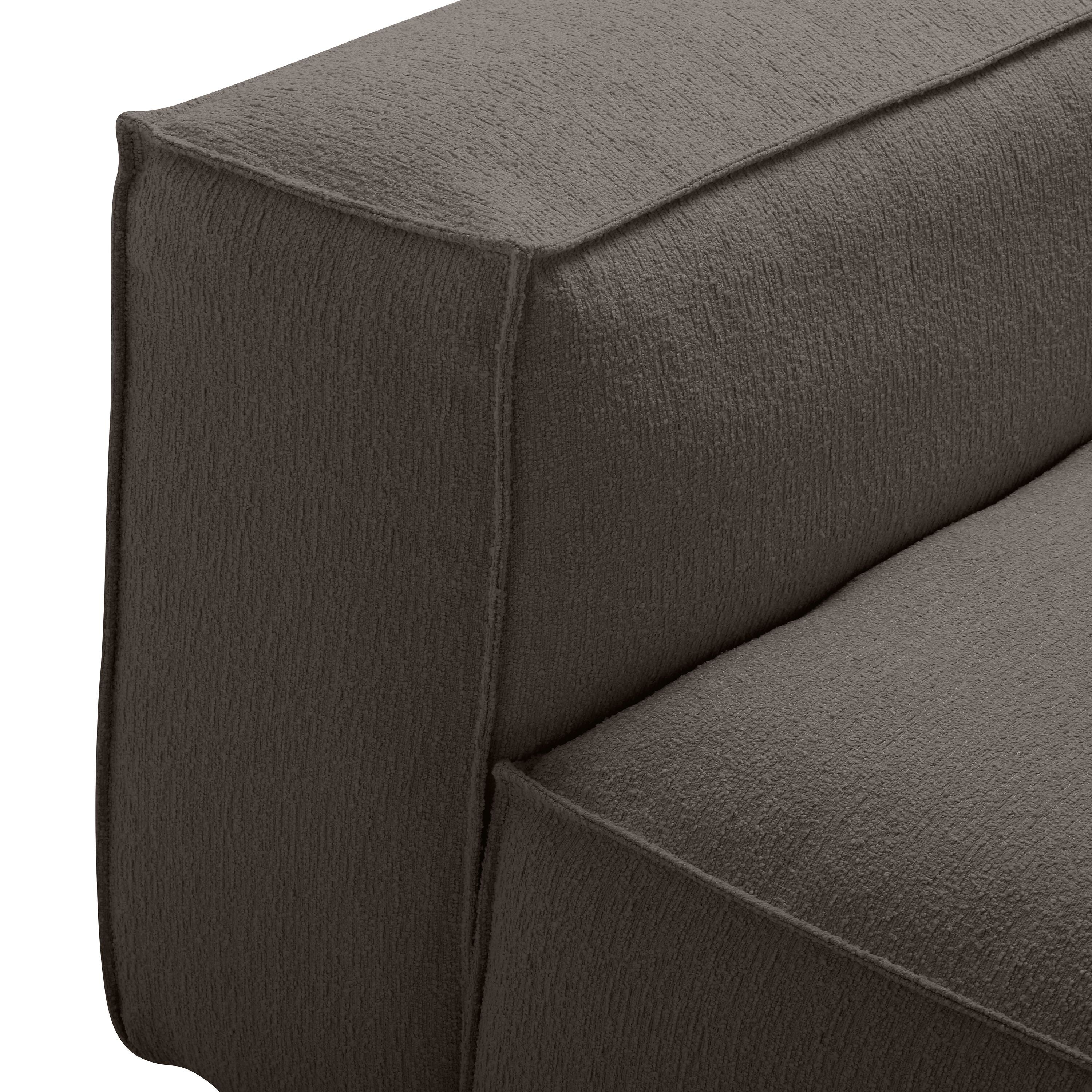 MOOD Ecksofa - Anthrazit / B: 291.0 cm x T: 168.0 cm x H: 65.0 cm