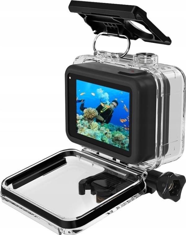 PULUZ Underwater Housing Waterproof Waterproof 60m For Gopro Hero 8 Black