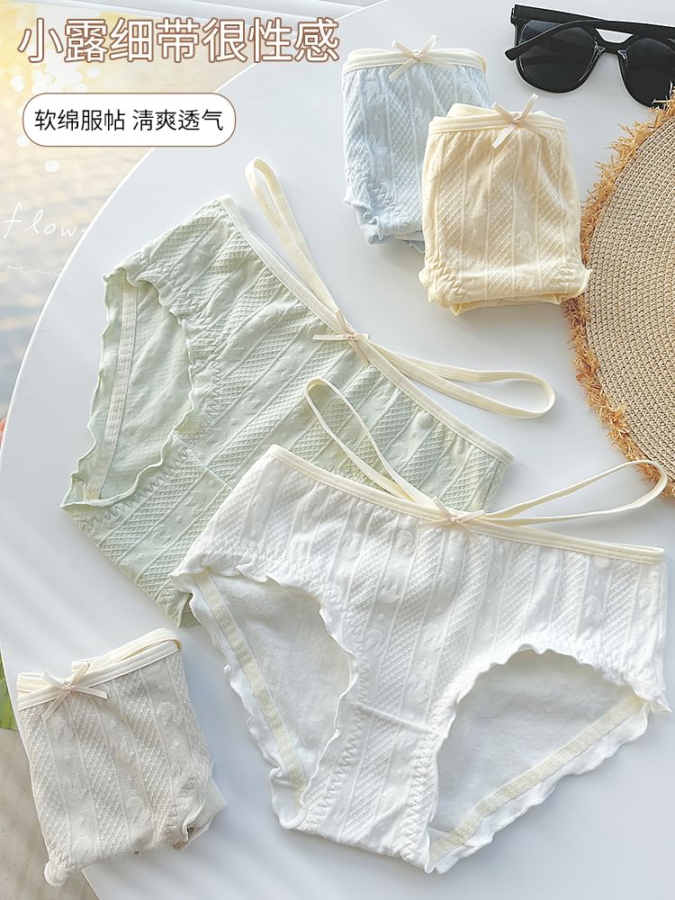 Pancherry - Koppelset: Swan Panties + Boxers