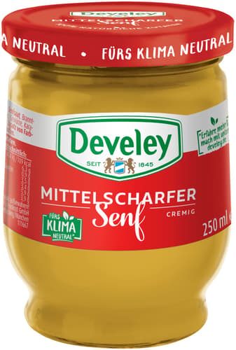 Develey Senf mittelscharf