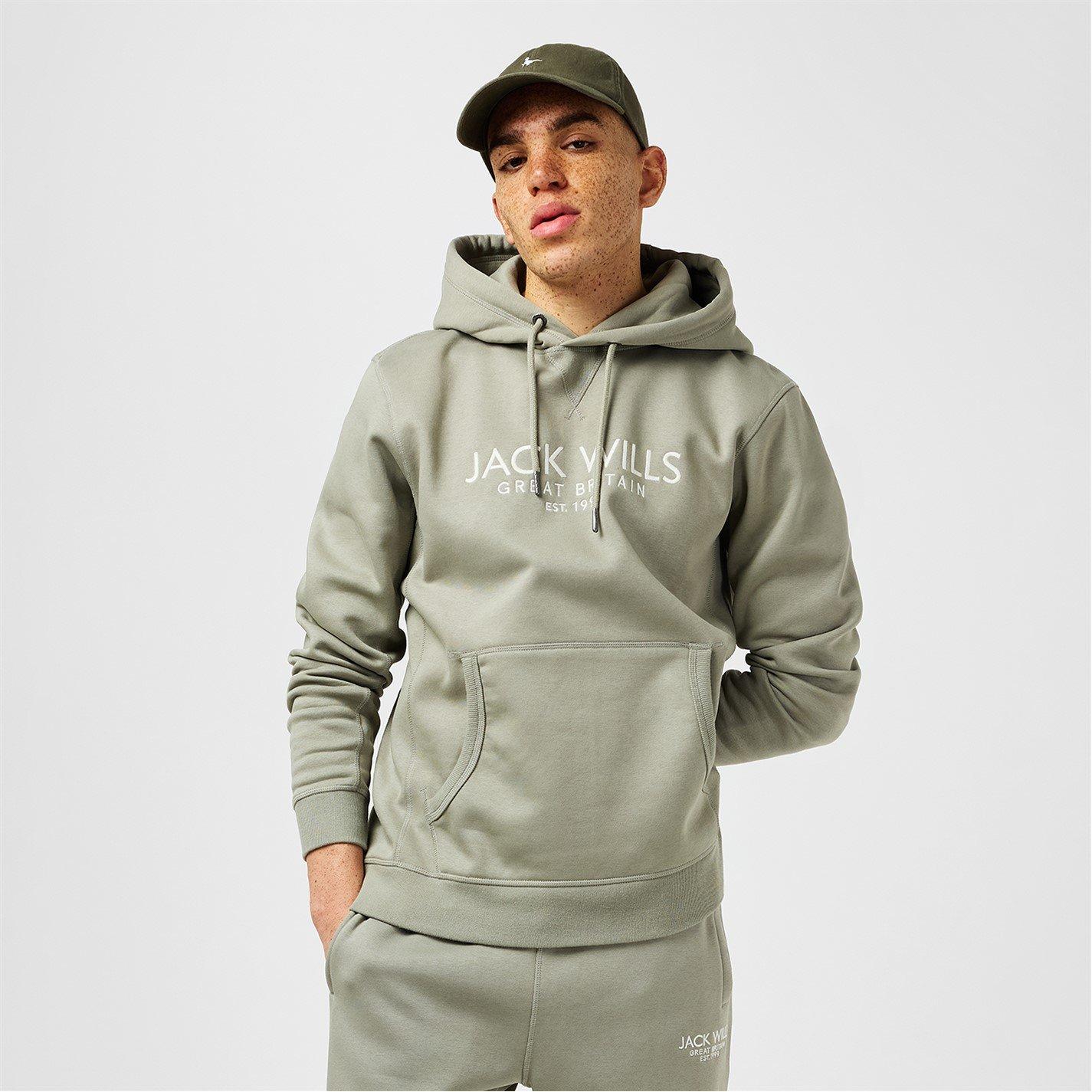 Jack Wills JW Batsford Logo Hoodie