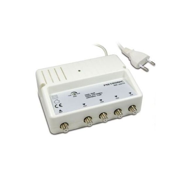 Metronic Amplificador de Sinal 4OUT 1IN 4G - 432175