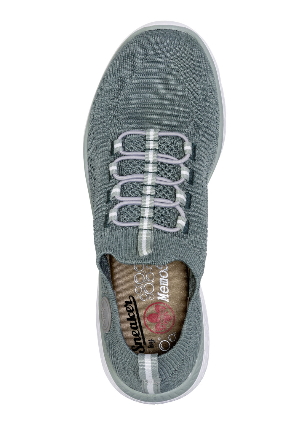 Rieker Sneaker aus dehnbarem Strickmaterial