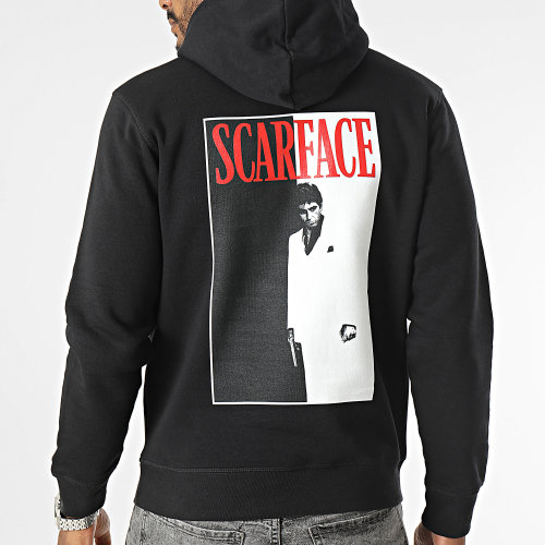 Sweat Capuche Poster Noir