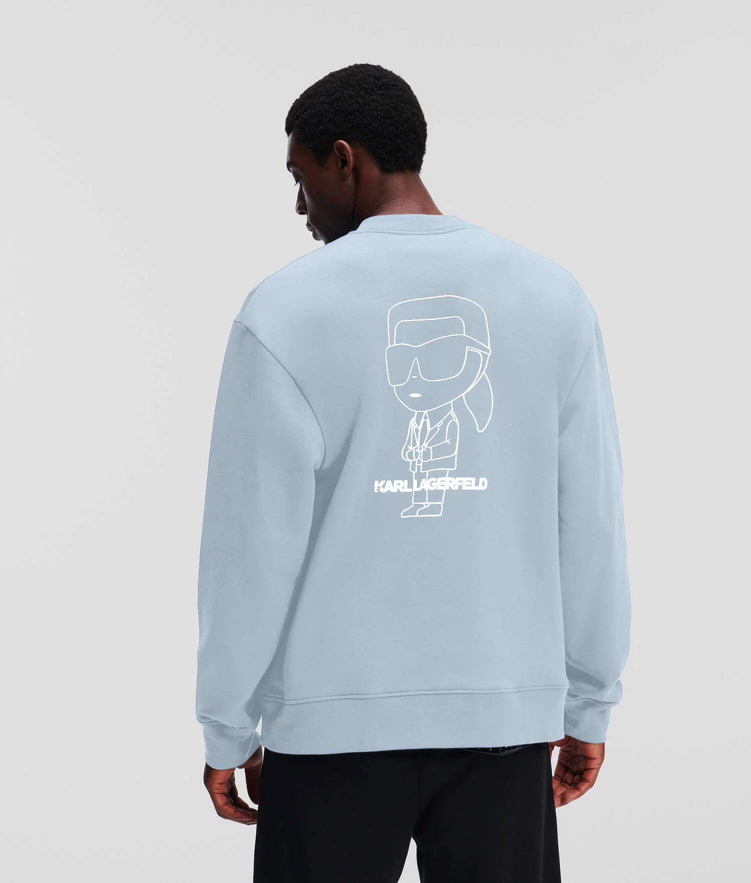 SWEAT-SHIRT À CONTOUR K/IKONIK KARL