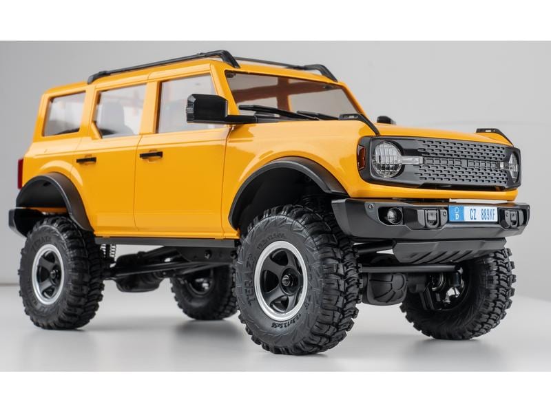 EazyRC Scale Crawler Bronx, Gelb 1:18, RTR 4x4 Mini Rockcrawler im Massstab 1:18