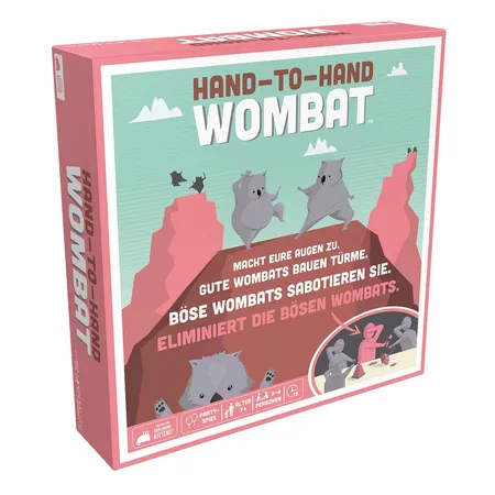 Asmodee Exploding Kittens Hand-to-Hand Wombat