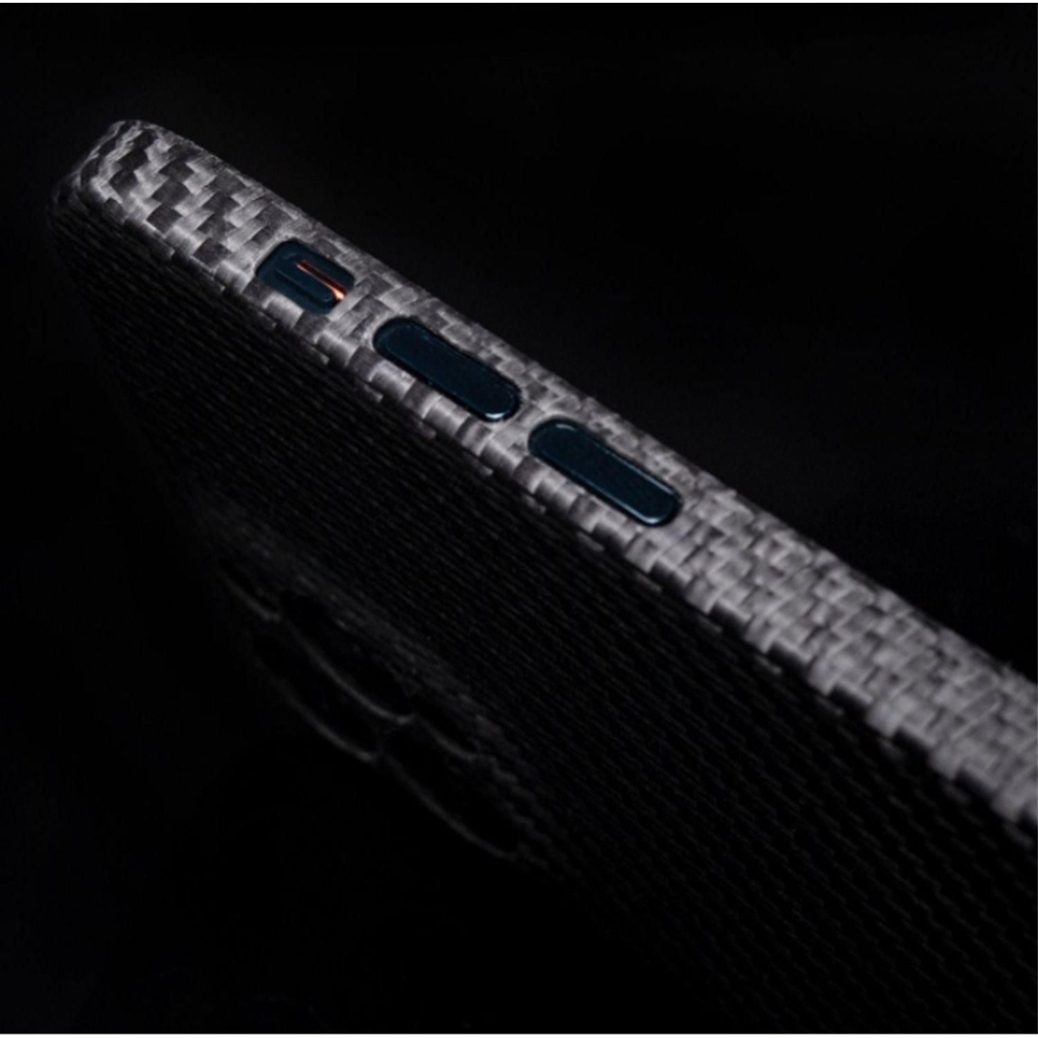 iPhone 13 MagSafe Echtcarboncover Schutzhülle Ultrathin (10.85.0054) - Schwarz