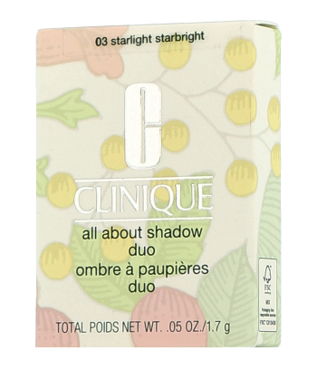 Clinique All About Shadow Duo 03 Starlight/Starbright 1,7g