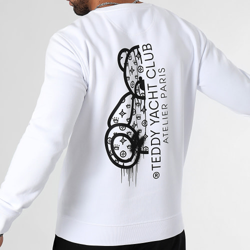 Sweat Crewneck Atelier Paris Blanc Noir
