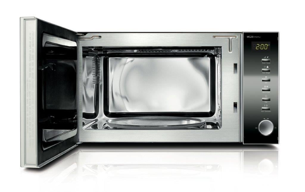 Mikrowelle MG 20 Menu Schwarz<br>Mikrowelle mit Grillfunktion