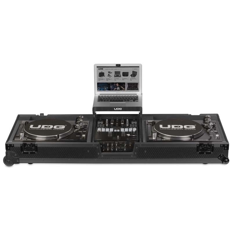 UDG U91028BL2 Set draaitafel-flightcase Pioneer PLX-1000 / Technics SL1200
