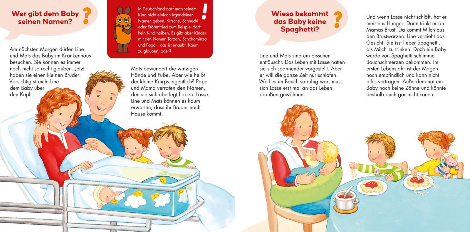 Wir bekommen ein Baby / Frag doch mal ... die Maus! Erstes Sachwissen Bd.8