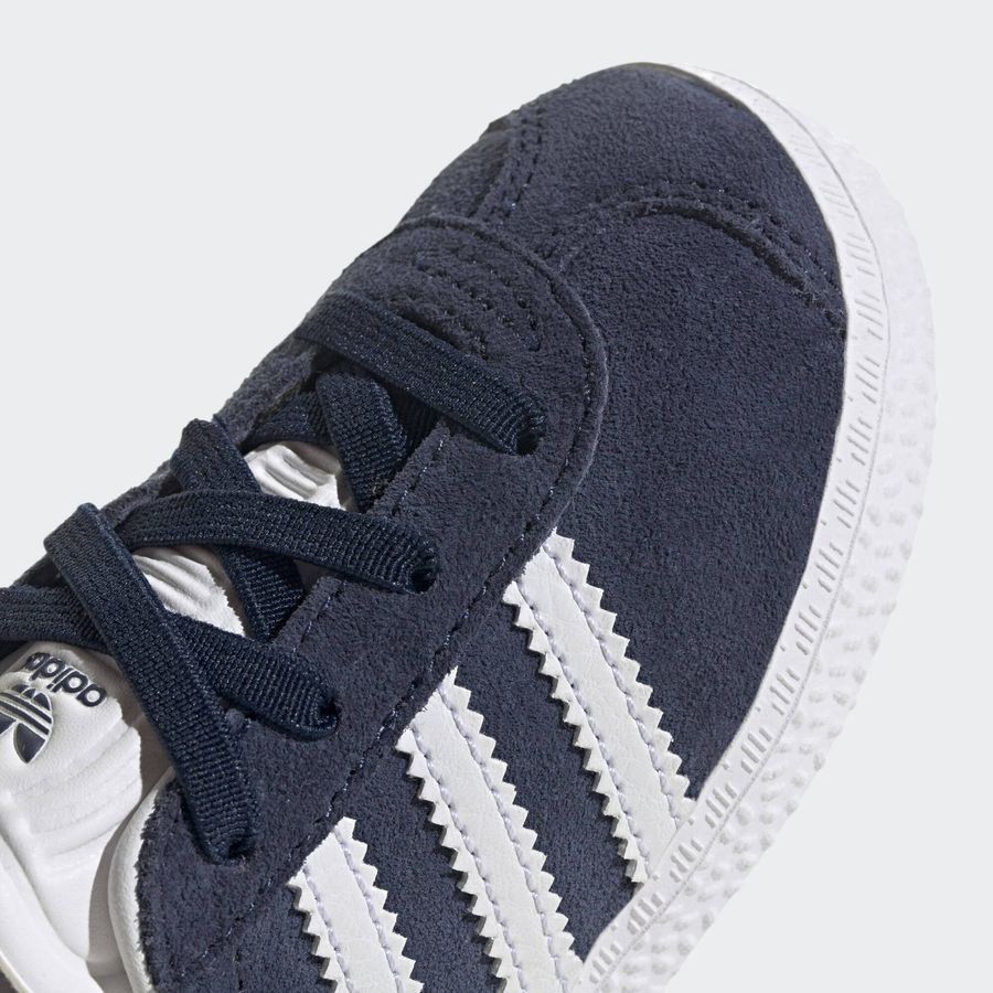Adidas Original Gazelle Comfort Closure Elastic Laces Shoes Kids