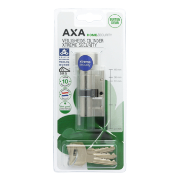 AXA veiligheidscilinder xtreme knop 30-30mm SKG***