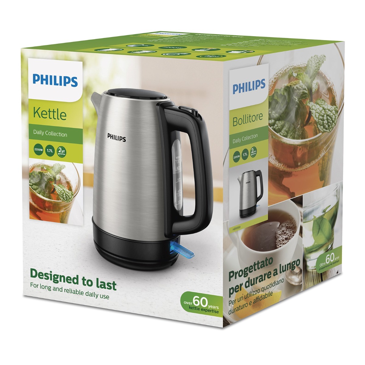 Philips HD9350/90 Waterkoker snoerloos 1,7 L