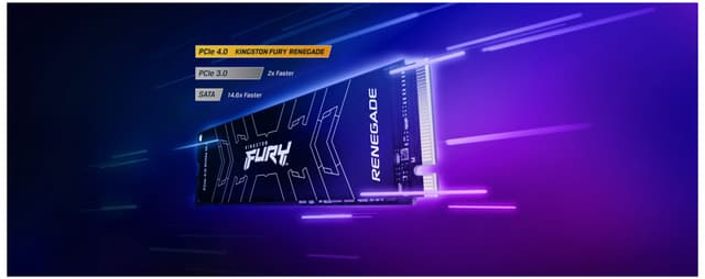 Kingston FURY Renegade PCIe 4.0 NVMe M.2 internal SSD (2TB)