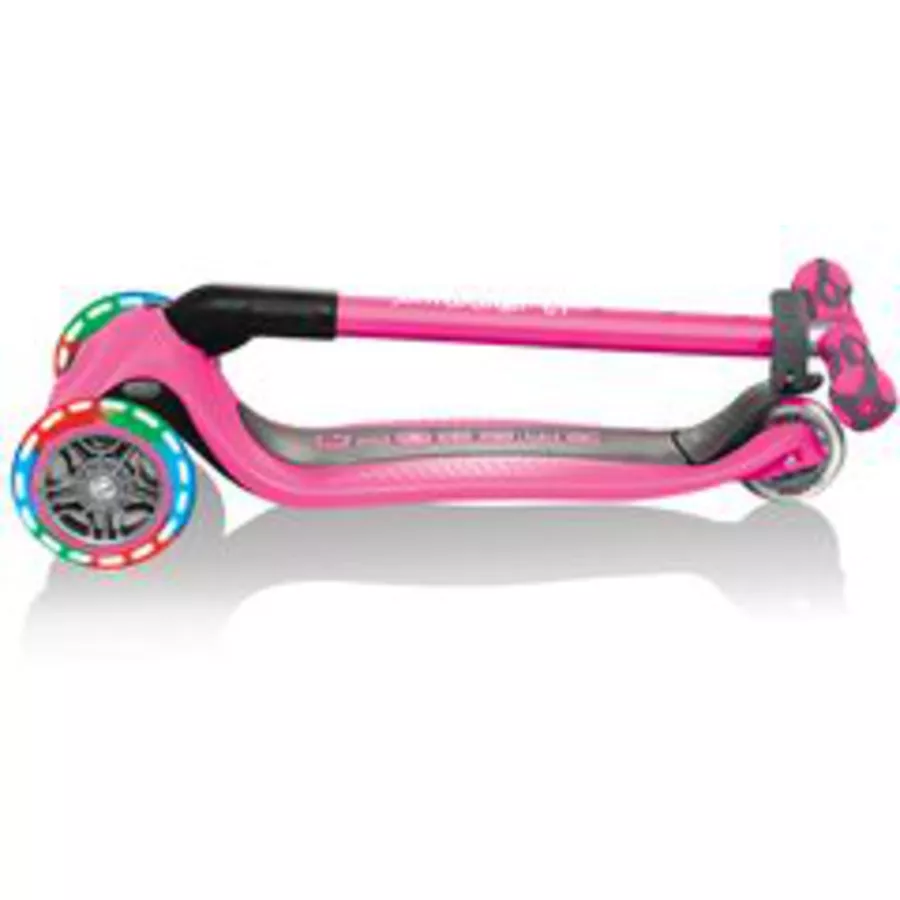 GLOBBER GO-UP DELUXE LIGHTS pink, mit Leuchtrollen